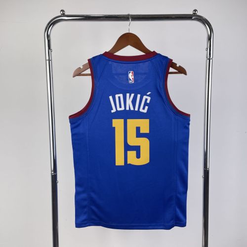 Men's Nikola Jokic Blue Team Jersey - Statement Edition