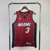 Men's Dwyane Wade Red Team Jersey - Statement Edition