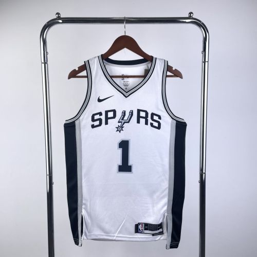 Men's Victor Wembanyama White Team Jersey