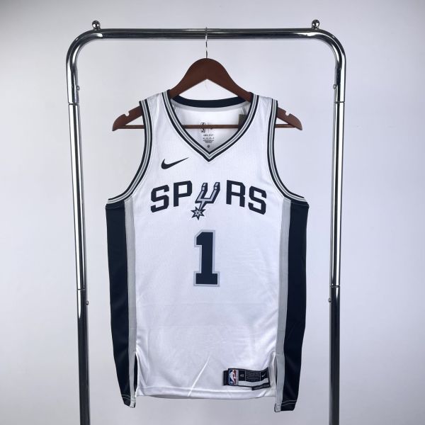 Men's Victor Wembanyama White Team Jersey