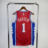 Men's James Harden Red Team Jersey - Statement Edition