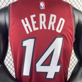 Men's Tyler Herro Red Team Jersey - Statement Edition