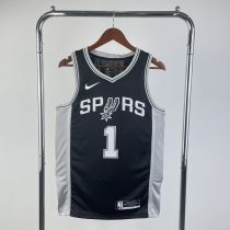 Men's Victor Wembanyama Black Team Jersey