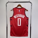 Men's Russell Westbrook Red Team Jersey