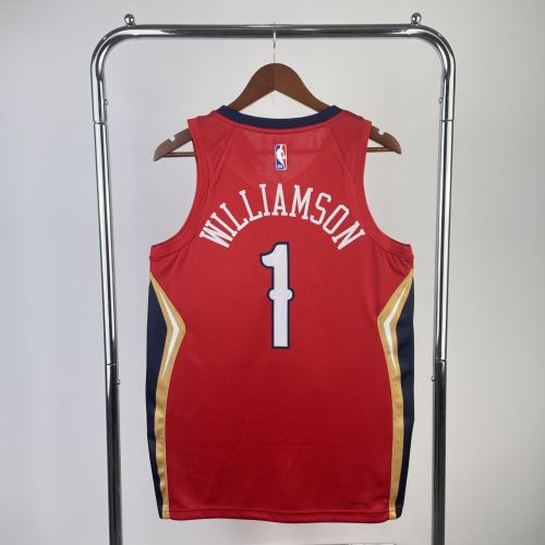 Men's Zion Williamson Red Team Jersey - Statement Edition