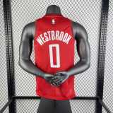 Men's Russell Westbrook Red Team Jersey