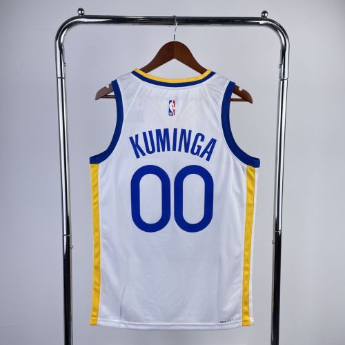 Men's Jonathan Kuminga White Team Jersey