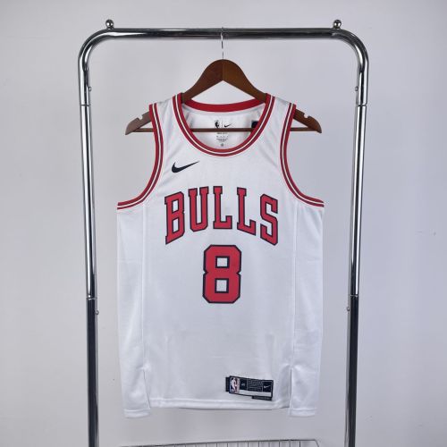 Men's Zach LaVine White Team Jersey
