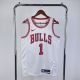 Men's Derrick Rose White Team Jersey