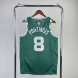 Men's Kristaps Porzingis Green Team Jersey