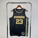Men's Derrick Rose Black Team Jersey - City Edition