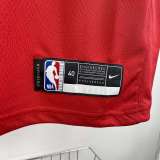 Men's Russell Westbrook Red Away Team Jersey