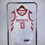 Men's James Harden White Home Team Jersey