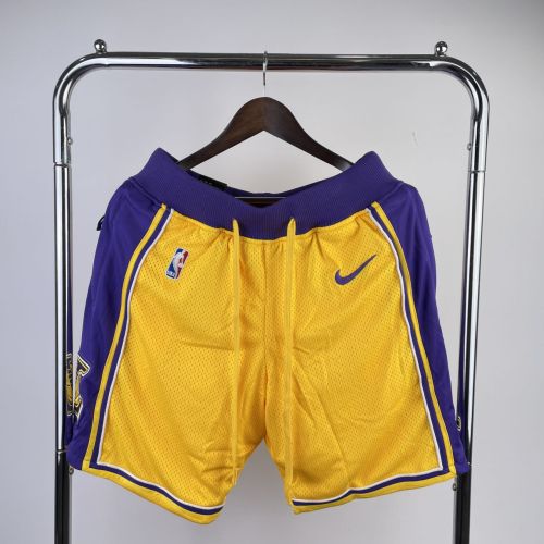 Men's Yellow Team Shorts
