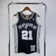 Men's M&N 1998/99 Tim Duncan Black Retro Jersey