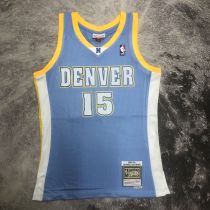 Men's M&N 2003/2004 Carmelo·Anthony Blue Retro Jersey