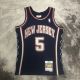 Men's M&N 2006/07 Jason Kidd Blue Retro Jersey