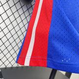 Men's M&N 2008/09 Allen Iverson Blue Retro Jersey