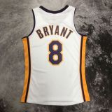 Men's M&N 03/04 Kobe Bryant White Retro Jersey