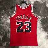 Men's M&N 1998 Michael Jordan Red Retro Jersey