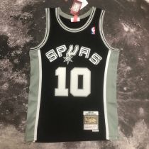 Men's M&N 1993/94 Dennis Rodman Black Retro Jersey