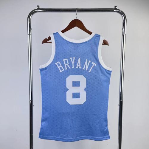Men's M&N 2004/05 Kobe Bryant Blue Retro Jersey