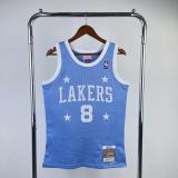 Men's M&N 2004/05 Kobe Bryant Blue Retro Jersey