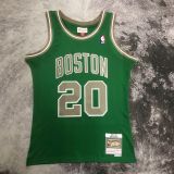 Men's M&N 2007/08 Ray Allen Green Retro Jersey