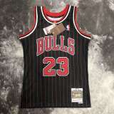 Men's M&N 1996 Michael Jordan Black Retro Jersey