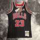 Men's M&N 1996 Michael Jordan Black Retro Jersey