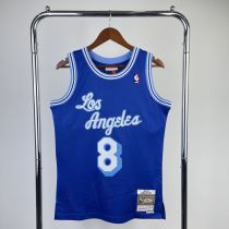 Men's M&N 1996/97 Kobe Bryant Blue Retro Jersey