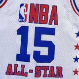 Men's 2003 Vince Carter All Star White Retro Jersey
