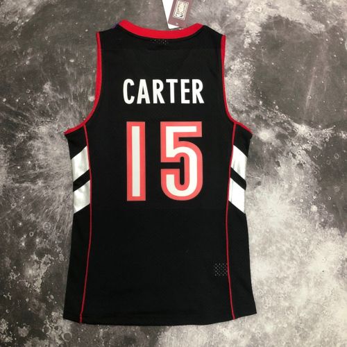 Men's M&N 2000 Vince Carter Purple/Black Retro Jersey