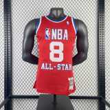 Men's 2003 Kobe Bryant All Star Red Retro Jersey