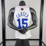 Men's 2003 Vince Carter All Star White Retro Jersey