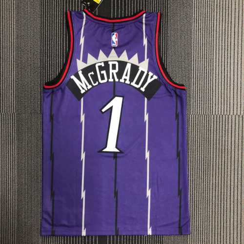 Men's Tracy McGrady Purple Retro Team Jersey