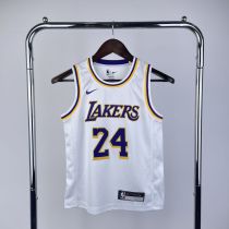 Youth Kobe Bryant White Team Jersey