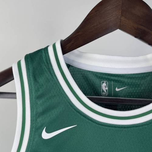 Youth Kyrie Irving Green Team Jersey
