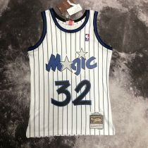 Men's M&N 1994 Shaquille O'Neal White Retro Jersey