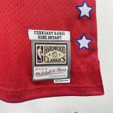 Men's 2003 Kobe Bryant All Star Red Retro Jersey