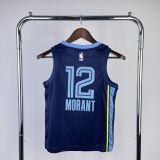 Youth J. Morant Blue Team Jersey