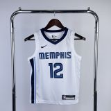 Youth J. Morant White Team Jersey