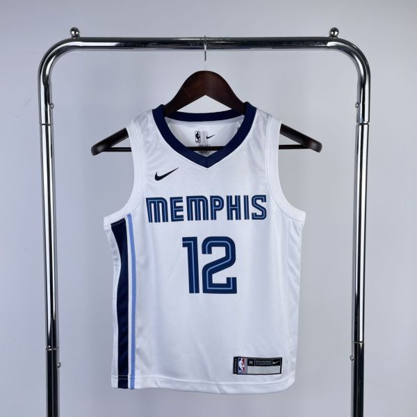 Youth J. Morant White Team Jersey