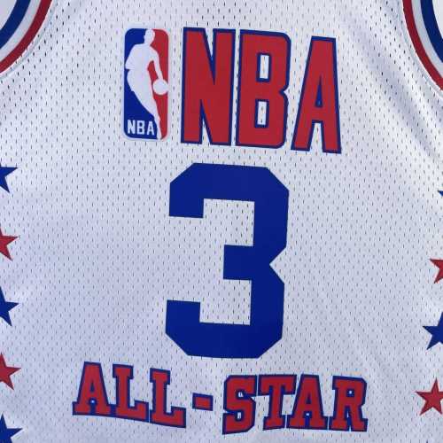 Men's 2003 Allen Iverson All Star White Retro Jersey