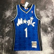 Men's M&N 2000/01 Tracy McGrady Blue Retro Jersey