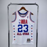 Men's 2003 Michael Jordan All Star White Retro Jersey