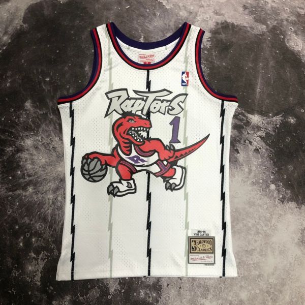 Men's M&N 1999 Tracy McGrady White Retro Jersey