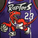 Men's Fred VanVleet Purple Retro Team Jersey
