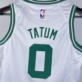 Youth Jayson Tatum White Team Jersey