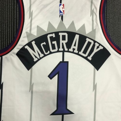 Men's Tracy McGrady White Retro Team Jersey